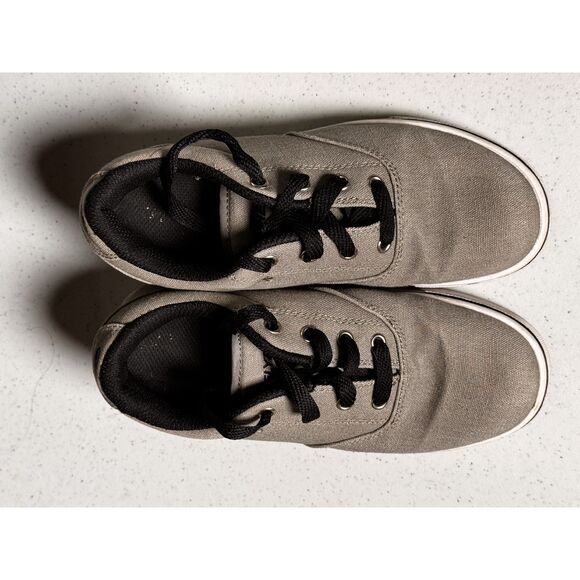 HEELYS Launch 770157 Youth Kids Size 4 Canvas Skate Shoe Gray Unisex - Picture 3 of 6